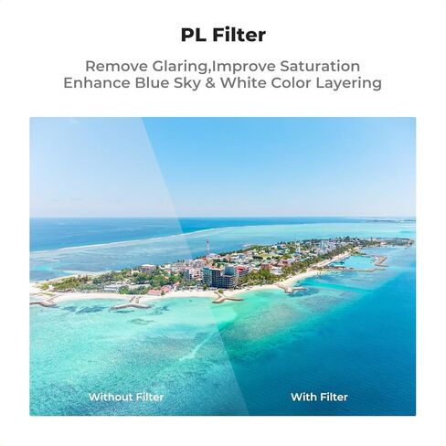 K&F Concept Upgrade 4Pack ND Filter Kit Compatible with DJI Avata 2, ND8 ND16 ND32 ND64 Neutral Density Filters Drone Lens Accessories, Multi-Coated HD Optical Glass/Gimbal Safe in Saudi Arabia