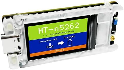 Heltec Mesh Node T114 V2 Meshtastic Tracker Nordic NRF52480 SX1262 Lora Lorawan 902-928MHz تحديد المواقع 1.9 بوصة تطوير لوحة الطاقة الشمسية مع WIFI BLE (مع حالة الشاشة GNSS) in Kuwait