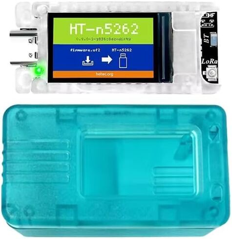 Heltec Mesh Node T114 V2 Meshtastic Tracker Nordic NRF52480 SX1262 Lora Lorawan 902-928MHz تحديد المواقع 1.9 بوصة تطوير لوحة الطاقة الشمسية مع WIFI BLE (مع حالة الشاشة GNSS) in Kuwait