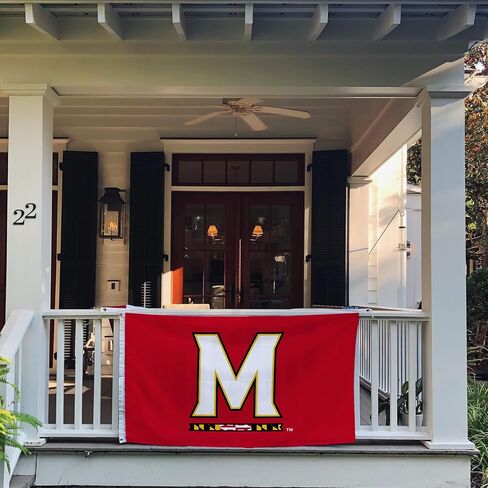 Desert Cactus University of Maryland Terrapins UMD Terps 100% Polyester Indoor Outdoor 3 feet x 5 feet Flag (Flag 2) in Saudi Arabia