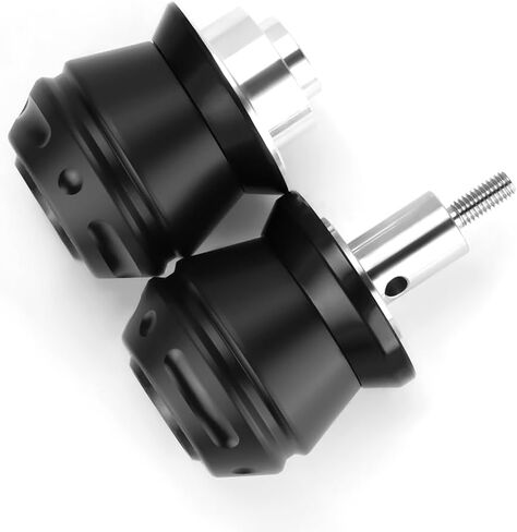 Motorcycle Rear Wheel Axle Fork Slider Crash Protector Compatible With K.awasaki Ninja ZX6R 2024 2025 | ZX-6R ZX636 ZX 6R 636 Accessories (Black) in Kuwait