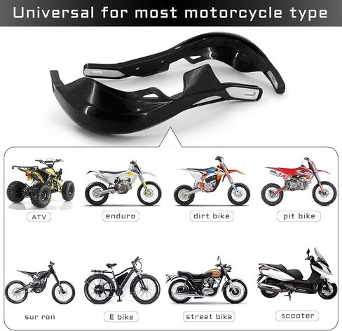 JFG Racing Dirt Bike Handguards ، 7/8 '' و 1/8 '' مقود دراجة نارية يدوية الحرس الإكسسوارات Universal for Dirtbike Snowmobile atv motocross enduro pik in Kuwait