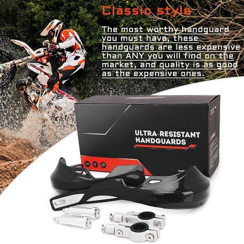 JFG Racing Dirt Bike Handguards ، 7/8 '' و 1/8 '' مقود دراجة نارية يدوية الحرس الإكسسوارات Universal for Dirtbike Snowmobile atv motocross enduro pik in Kuwait