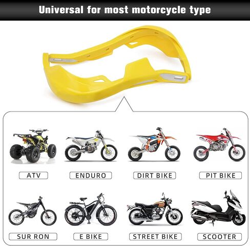 JFG Racing Dirt Bike Handguards ، 7/8 '' و 1/8 '' مقود دراجة نارية يدوية الحرس الإكسسوارات Universal for Dirtbike Snowmobile atv motocross enduro pik in Kuwait
