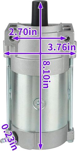 Carbhub 136-7880 Starter Motor & 691035 Fuel Filter for Toro Exmark 136-7880 133-9828 133-1564 127-9209 Gravely 21110533 Timecutter Titan HD Z Master Quest Radius e-series series mowers 2p77f in Saudi Arabia