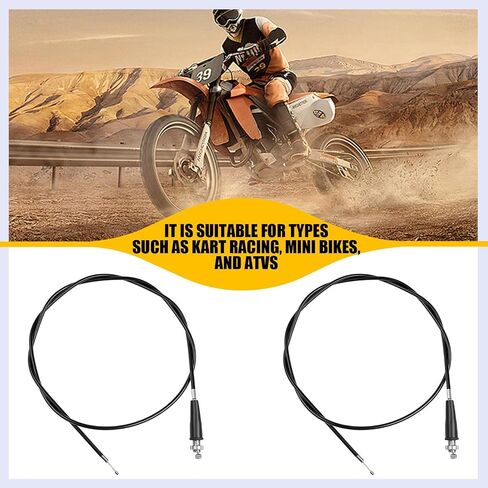 71 Inch Throttle Cable for Go Kart Predator 212 cc Engine GX160 GX200 196cc 5.5hp 6.5hp Manco 8252-1390 ASW Go Cart Accelerator in Saudi Arabia