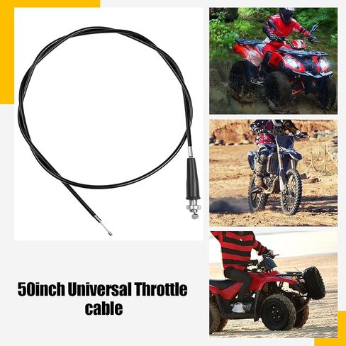 71 Inch Throttle Cable for Go Kart Predator 212 cc Engine GX160 GX200 196cc 5.5hp 6.5hp Manco 8252-1390 ASW Go Cart Accelerator in Saudi Arabia