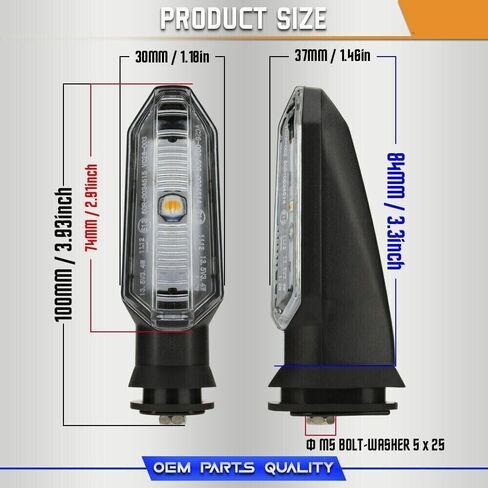 حامل لوحة الترخيص الخلفي Fender Eliminator Tail LED مؤشر LED TEURL Signal Kit Kit متوافقة مع CBR650R CB650R 2019-2020 in Kuwait