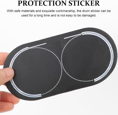 وسادة الطبل والعصي من Toyvian، ملحقات الإيقاع، وسادة تقوية الطبل، ملصق دواسة الطبل، مجموعة الطبل بدواسة مزدوجة، وسادات الطبل، واقيات جلد الطبل، رؤوس الطبل، رقعة دوارة 420 قطعة قماش in Kuwait