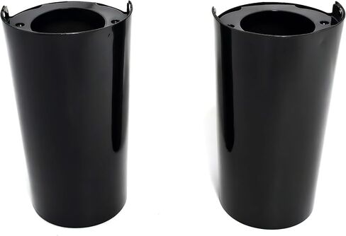 Upper Front Fork Boot Covers for Harley Touring Electra Glide Road Glide Street Glide Tri Glide 2014-2023 (Chrome) in Kuwait