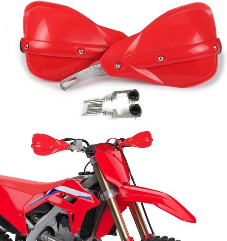AnXin Dirt Bike Handguards Hand Guards Motorcycle 7/8" 22mm and 11/8" 28mm Handlebars Universal for KLX 140 KLX300 KX250F KX450F KLX300R KLX300SM KX250 KX450 KLX230 KDX200 KFX400 ATV Motocross Green in Kuwait