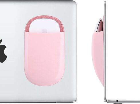 Frankmate Universal Stick-on Mouse Mouse ، حامل الماوس المحمول اللاصق القابل لإعادة الاستخدام ، لا توجد بقايا غراء ، حامل الماوس النحيف المتوافق مع iPad أو MacBook (رمادي) in Kuwait
