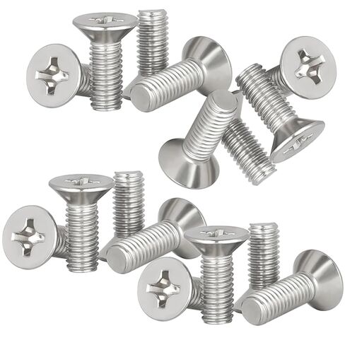 8pcs قرص فرامل المسمار المسمار الاحتفاظ 93600-06014-0H متوافق مع Acura ILX Integra MDX RDX RLX TLX TSX ZDX الفولاذ المقاوم للصدأ للبراغي الأمامية والخلفية (8) in Kuwait