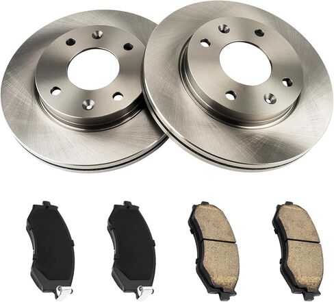 KAC - 280mm Front Brake Kit for 2014-2016 Kia Soul,Disc Brake Rotors Ceramic Brakes Pads in Kuwait