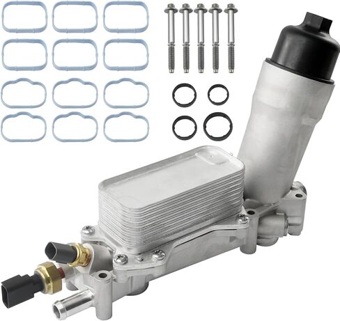 926-959 ترقية أزياء زيت ألمنيوم مبرد زيت مرشح زيت لعام 2011-2016 جيب رانجلر جراند شيروكي دودج تشاربر تشارجر رحلة كارافان دورانغو كرايسلر 300 200 تاون كونتري رام 3.6L 926-876 in Kuwait