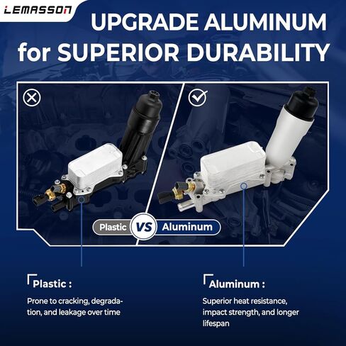 926-959 ترقية أزياء زيت ألمنيوم مبرد زيت مرشح زيت لعام 2011-2016 جيب رانجلر جراند شيروكي دودج تشاربر تشارجر رحلة كارافان دورانغو كرايسلر 300 200 تاون كونتري رام 3.6L 926-876 in Kuwait