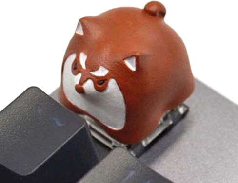 مخصصة راتنج الكلب اللطيف keycap profile keycap esc keycap للوحة المفاتيح الميكانيكية mx switch r4 (أبيض) in Kuwait