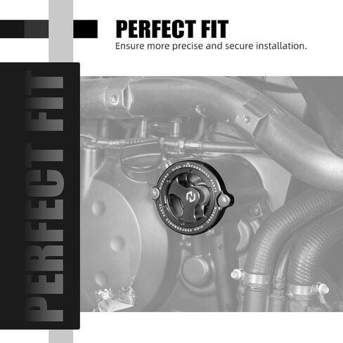 غطاء مرشح زيت واضح متوافق مع Kawasaki KLR650 1987-2024 ، Anodization ، 6061-T6 BILLET Aluminium ، CNC Machined ، Green in Kuwait