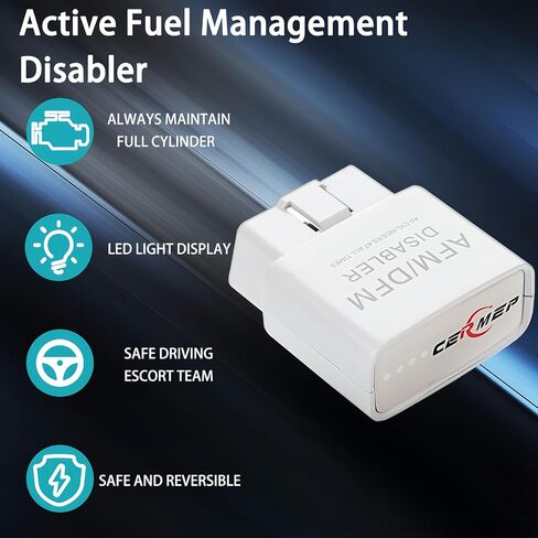 AFM Disabler, AFM DFM Disabler RA003, Active Fuel Management Disabler for GM V6/V8 4.3L 5.3L 6.0L 6.2L, Fits Chevy Silverado Tahoe Avalanche, GMC Sierra Yukon, Cadillac Escalade – Plug & Play (Blue) in Kuwait