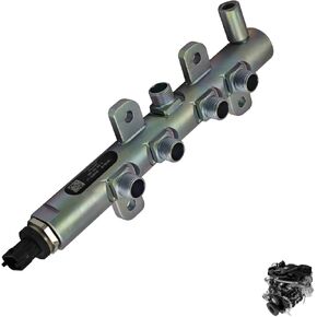 3977727 Common Rail Manifold Pipe, CR Fuel Rail New for Cummins QSB 4.5L Diesel Engine, Replacement for BOSCH 0445224025/0 445 224 025 and ZEXEL 1077850160/107785-0160