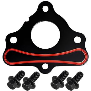 Camshaft Retainer Thrust Plate Gasket with Bolt Kit Compatible with All GM LS LT Gen III IV V Engines LS LS1 LS2 LS3 LQ4 LQ9 4.8L 5.3L 6.0L 6.2L Replace# 12589016