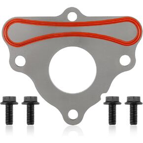 MOTOALL Camshaft Retainer Plate Gasket and Bolt Set Replaces# 12589016 12556437 Fit for Chevy LM7 LQ4 LQ9 LS6 LS3 LS2 LS1 LSX Cam for GM Buick CadillacHummer 5.3 LS Engine