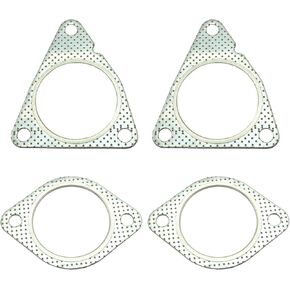 Engines Exhaust Down Pipe Gaskets for Infiniti G35 G37 Q50 Q60 Q70 QX70 FX35 M35 M37 and Nissan 350Z 2007-2008 370Z 2009-2019 Catalytic Converter Gasket