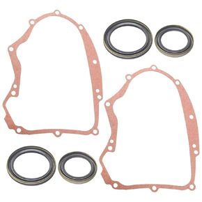 2 Set 594195 Crankcase Gasket & 795387 Oil Seal Compatible with B&S T-oro Engines 40H777, 40G777, 74812, 74814, 13AT61RH048