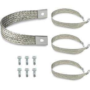 4pcs محرك شاقية محرك مضفر بطارية حزام بطارية chasis تشاسيس إطار تأريض الأسلاك مجموعة الأسلاك 315 amps 40140