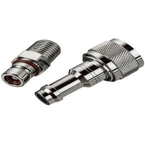 Scepter 11553 Universal Quick Connect 1/4" NPT Male x 3/8" Barb Female Fuel Tank to Hose Connectors