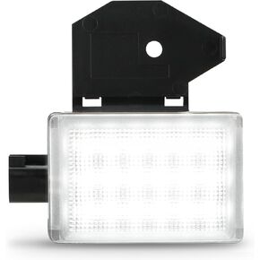 Bestview LED Under Hood Light Assembly Compatible with Dodge 1998-2019 Ram 1500 2500 3500 / Charger/Jeep Grand Cherokee/Wrangler/Concorde, White - Pack of 1