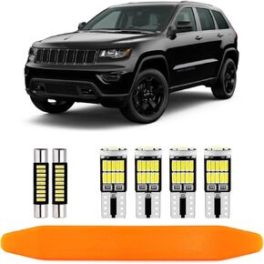 15PCS LED LID LED KIT Super Bright MAP لمبات القبة لعام 2011-2018 2019