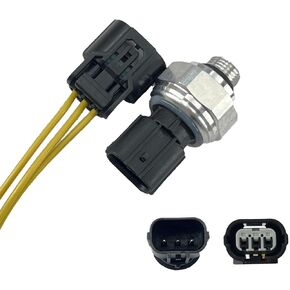 FainWan 1 Pair of Air Condition Pressure Sensor & Switch Connector Pigtail 80450T2FA01 Compatible with Accord Civic CR-V Pilot ILX MDX NSX