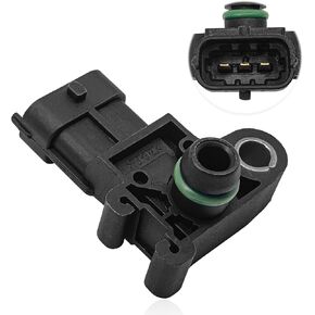 مستشعر خريطة ضغط الهواء المطلق متعددة ، 55573248 متوافق مع Chevy 09-11 Aveo 07-19 Impala ، 07-13 GMC Sierra 1500 ، 08-19 Buick Enclave Savana 1500 HHR Buick Cadillac