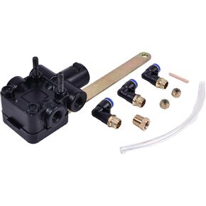 Holdwell Leveling Valve KG25395 HV9990 متوافق مع Peterbilt Truck 330 335 337 348 357 359 377 378 379 567 579 587 1/4 "NPT Port