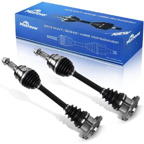 CV Axle Front Fit for Chevy Silverado 1500 Suburban Tahoe Avalanche 2007-2020 & GMC Yukon XL Sierra 1500 & Cadillac Escalade ESV EXT 2007-2020 CV Axle Pair Left and Right Joint Shaft Assembly