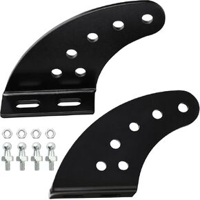 Vepagoo 10MM Ball Stud Adjustable Curved Mounting Brackets, Mounting Kits for Gas Spring Struts Shock