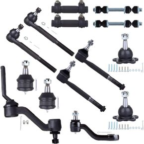 مجموعة تعليق Scitoo 14PCS لعام 1988-1991 لـ Chevrolet C1500 1988-1991 C2500 W/Aspension Ball Lower Ball Bar Lin