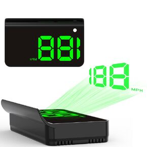 شاشة الرؤوس لأعلى للسيارات ، و Car HUD ، وشاشة رأس للسيارة ، ومقياس سرعة GPS Digital ، وسد كابل USB وتشغيل