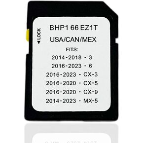 GPS Navigation SD CARD FIT لـ MAZDA 2014-2018 6 CX-3 2016-2023 CX-5 CX-9 2016-2020 MX-5 2014-2023 ، استبدل BHP1-66-EZ1T BHP166EZ1T