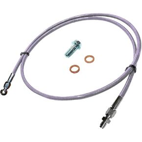 Clutch Line for Civic 92 93 94 95 96 97 98 99 2000 Integra 94 95 96 97 98 99 2001 Braided Stainless Steel Silver