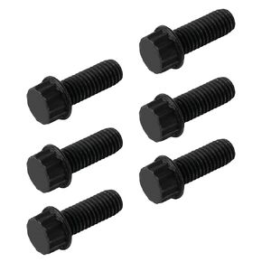 6PCS Transmission Clutch Pressure Plate Bolt 12-Point Flange Blots for Honda Civic 2013-2024 Accord 2013-2017 for Acura ILX 2.4L 2013-2015 90034-P10-A01 90034-689-000