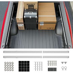 5.7 قدم السرير السرير متوافق مع 2019-2025 دودج رام 1500 TIE DOWN RAIL TRAIL RAIL SYSTEM FOR 2019-2025 DODGE RAM 1500 Accessories (Side Trail Rail)