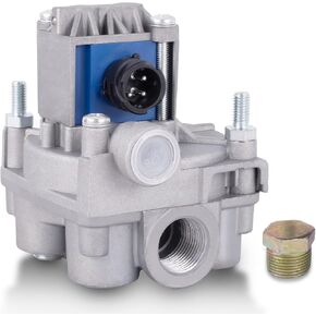 ABS Relay Valve متوافق مع Meritor S4721950330 & Wabco 4721950330 ، صمام MOP Trailer 12V ، استبدل S472-195-033-0 ، 472 195 033 0 ، RWW4721950330 ، AQ960503