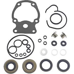 5007987 Gearcase Seal Kit with Screws for Johnson Evinrude 15 25 30 HP Marine Engine Lower Unit 18-8387