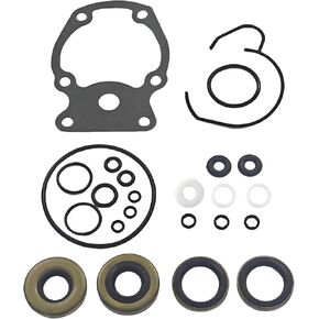396351 Gearcase Seal Kit for Johnson Evinrude 20 25 30 35 HP Marine Engine Lower Unit Parts 18-2658