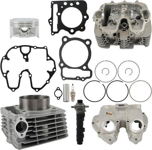 طقوس كامش كامش كبريت كيلاينر كيت 12200-HN1-A70 12100-KCY-670 استبدال XR400R TRX400EX TRX400X 1996-2014 in Kuwait