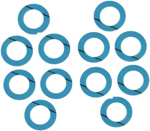 Drain Screw Gaskets Fit Mercury Marine Outboards Mercruiser 12-19183-3 12-19183Q02 12-19183K02 18-2244,12 PCS,Blue in Saudi Arabia