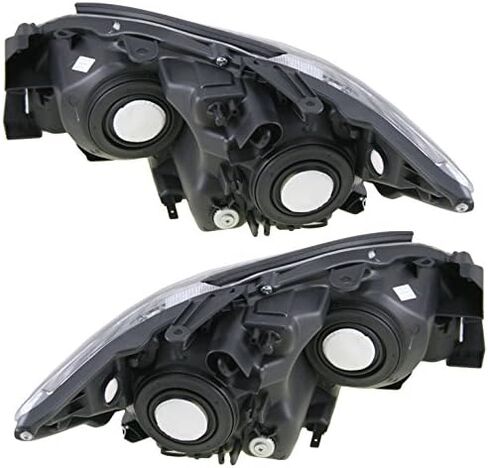 مجموعة المصابيح الأمامية TRQ Set Headlips Driver & Passenger Side متوافقة مع 2005-2007 Scion TC SC2502101 SC2503101 in Kuwait