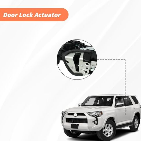 Door Lock Actuator Motor Compatible with Tundra, Camry, 4Runner, Rav4, Lexus RX350 RX450h, Scion tC xB xD | Replaces #69040-0C050, 69040-06180, 931-401 | Front Left Driver Side in Kuwait